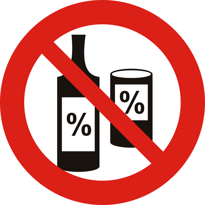 Rifiuto dell'immagine dell'alcol